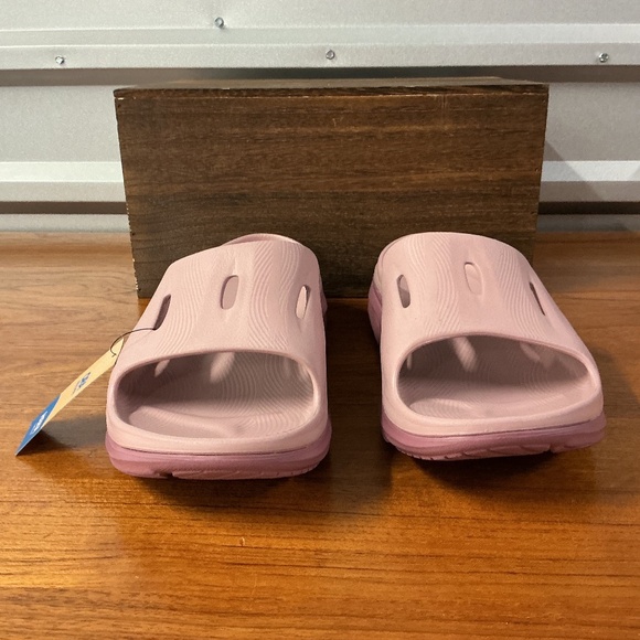 Hoka One One Men Ora Recovery Slide 3 Mauve Sandal Slipper Size 12 - Picture 1 of 6